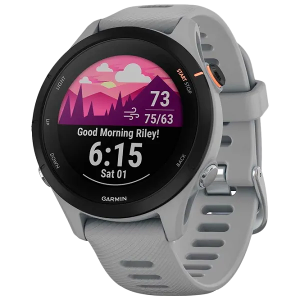 Ceas inteligent Garmin Forerunner 255S 1.1"/ 010-02641-12/ Powder Gray photo 1