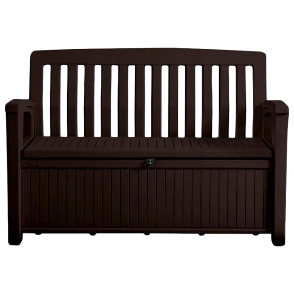 Scaun de grădină Keter Patio Bench Plastic/ Plastic/ Brown photo 1