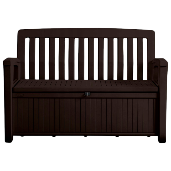 Scaun de grădină Keter Patio Bench Plastic/ Plastic/ Brown photo 1