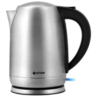 Электрочайник Vitek VT-7033 1.7л / Скрытый / Нержавеющая сталь