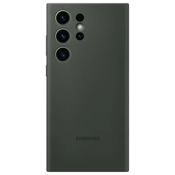 Чехол для смартфона Samsung Galaxy S23 Ultra Samsung/ Back/ TPU/ Khaki Зелёный photo 1