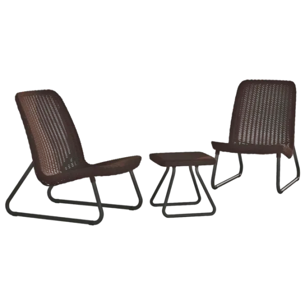 Set mobilă terasă Keter Rio Patio Aluminiu/ Plastic/ Plastic/ Brown photo 1