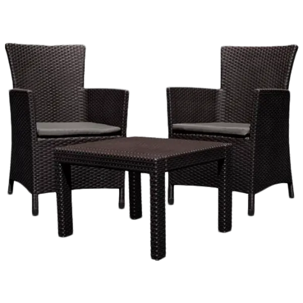 Set mobilă terasă Keter Rosario Balcony Aluminiu/ Plastic/ Plastic/ Brown photo 1