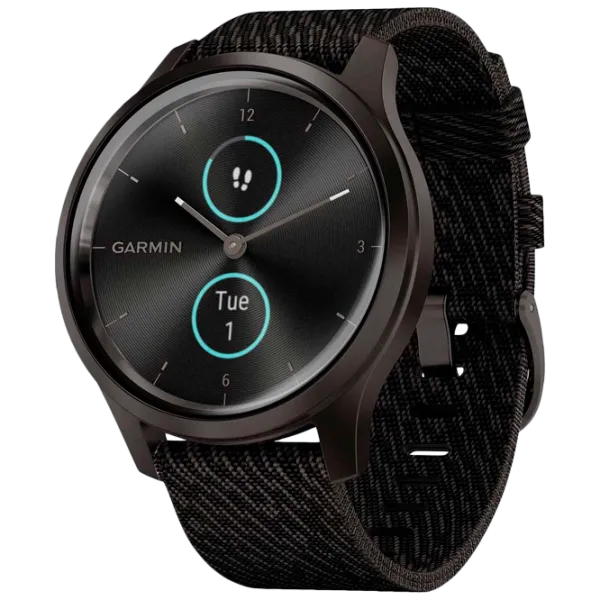Ceas inteligent Garmin Vívomove Style 0.95"/ 010-02240-23/ Graphite Black photo 1