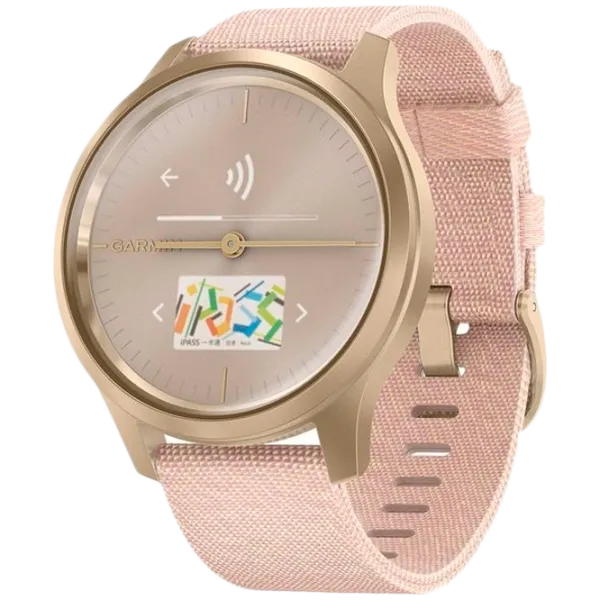 Ceas inteligent Garmin Vívomove Style 0.95"/ 010-02240-22/ Light Gold photo 1