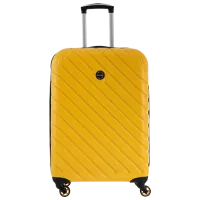 Чемодан CCS 5177 105л/ Желтый