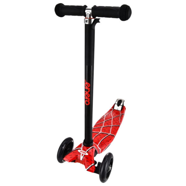 Trotinetă pentru copii cu trei roți Enero Maxi (384-002) 50 kg/ Red photo 1