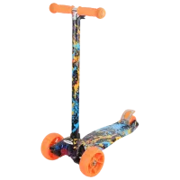 Trotinetă pentru copii cu trei roți Enero Maxi (384-001) 50 kg/ Orange