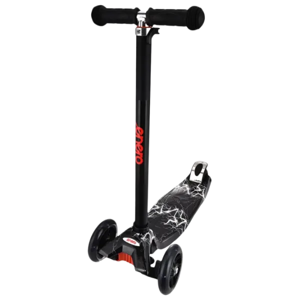 Детский трёхколёсный самокат Enero Maxi (384-003) 50 кг/ Черный photo 1 Детский трёхколёсный самокат Enero Maxi (384-003) 50 кг/ Черный photo 1