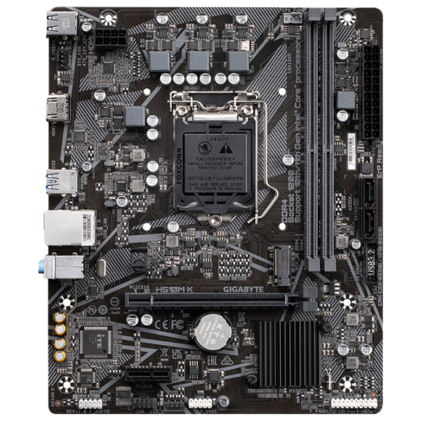 Placă de bază Gigabyte H510M K mATX/ Intel H510 photo 1