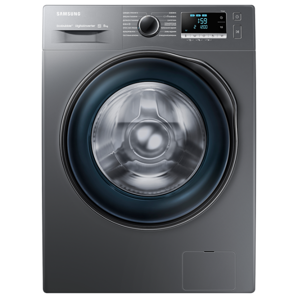 Mașină de spălat Samsung WW80J62E0DX/CE 8 kg / 1200 rpm / Inox photo 1