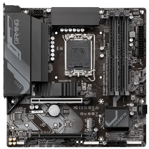 Placă de bază Gigabyte B760M GAMING X mATX/ Intel B760M photo 1