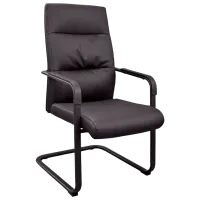 Scaun de birou DecoPrim Remo CF Piele artificială/ Black