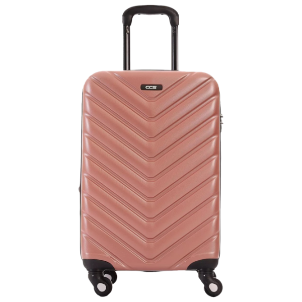 Чемодан CCS 5175 45л/ Skin Кораловый photo 1 Чемодан CCS 5175 45л/ Skin Кораловый photo 1