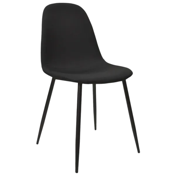 Scaun de bucătărie DecoPrim C-710 Stofă/ Black photo 1