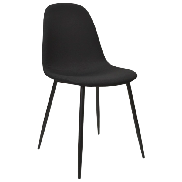 Scaun de bucătărie DecoPrim C-710 Stofă/ Black photo 1