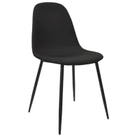 Scaun de bucătărie DecoPrim C-710 Stofă/ Black