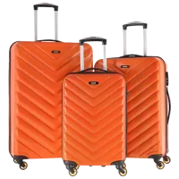 Valiză CCS 5175 105l/ Orange