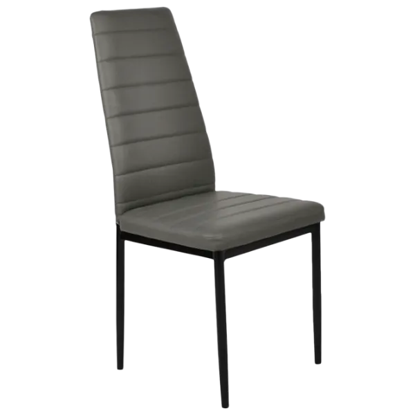 Scaun de bucătărie DecoPrim D-117 Piele artificială/ Gray photo 1 Scaun de bucătărie DecoPrim D-117 Piele artificială/ Gray photo 1