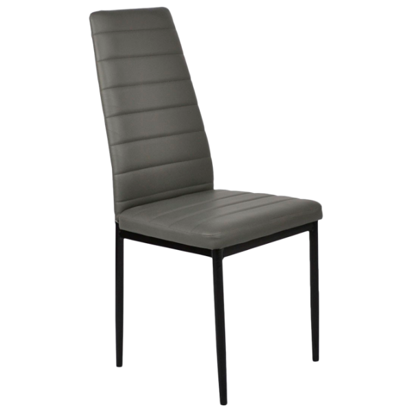 Scaun de bucătărie DecoPrim D-117 Piele artificială/ Gray photo 1 Scaun de bucătărie DecoPrim D-117 Piele artificială/ Gray photo 1