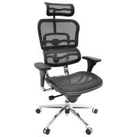 Fotoliu de birou DecoPrim Venus Plasă acrilică/ Black