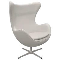 Fotoliu de birou DecoPrim F-8007 Piele artificială/ White