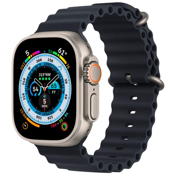 Curelușă extensie Apple Watch Ocean Band Silicon/ 49 mm/ Midnight photo 1 Curelușă extensie Apple Watch Ocean Band Silicon/ 49 mm/ Midnight photo 1