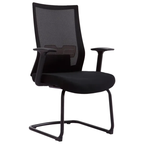 Scaun de birou DecoPrim Flex CF Pânză, plasă acrilică/ Black photo 1 Scaun de birou DecoPrim Flex CF Pânză, plasă acrilică/ Black photo 1