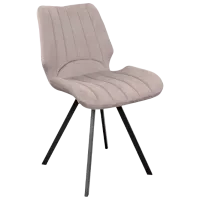 Кухонный стул DecoPrim Orson Бархат/ Бежевый Черный