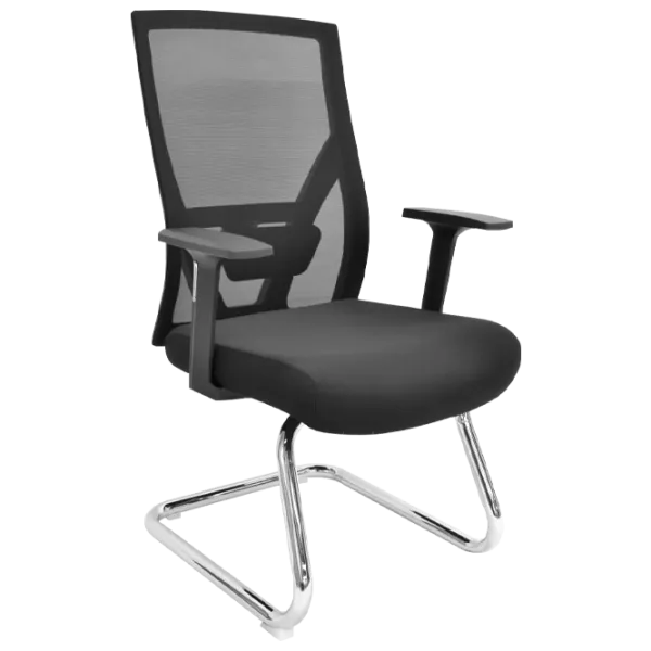 Fotoliu de birou DecoPrim Relax CF Pânză, plasă acrilică/ Black photo 1