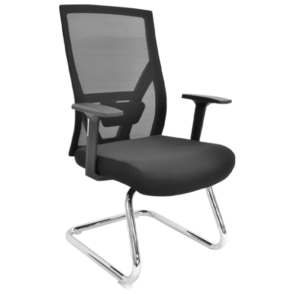 Fotoliu de birou DecoPrim Relax CF Pânză, plasă acrilică/ Black photo 1