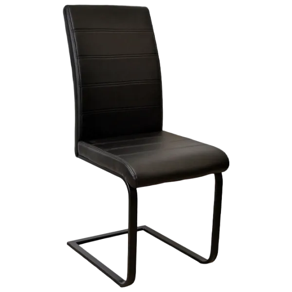 Scaun de birou DecoPrim DC-15 Piele artificială/ Black photo 1 Scaun de birou DecoPrim DC-15 Piele artificială/ Black photo 1