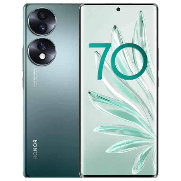 Honor 70 8 ГБ/ 256 ГБ/ Dual SIM/ Зеленый Изумруд photo 1