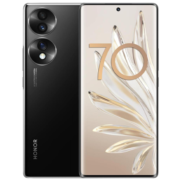 Honor 70 8 ГБ/ 256 ГБ/ Dual SIM/ Черный Midnight photo 1
