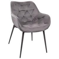 Scaun de bucătărie DecoPrim Lotus Gray Gray