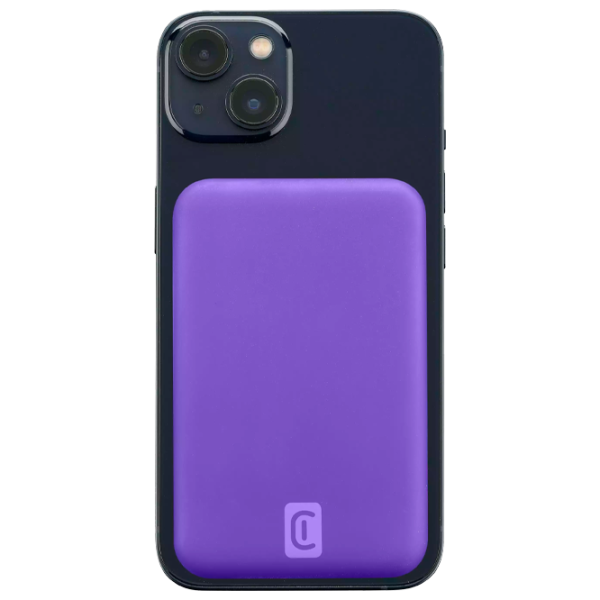 Power Bank Cellularline PBMAGSFCOL5000WIRV 5000 mAh/ Violet photo 1 Power Bank Cellularline PBMAGSFCOL5000WIRV 5000 mAh/ Violet photo 1