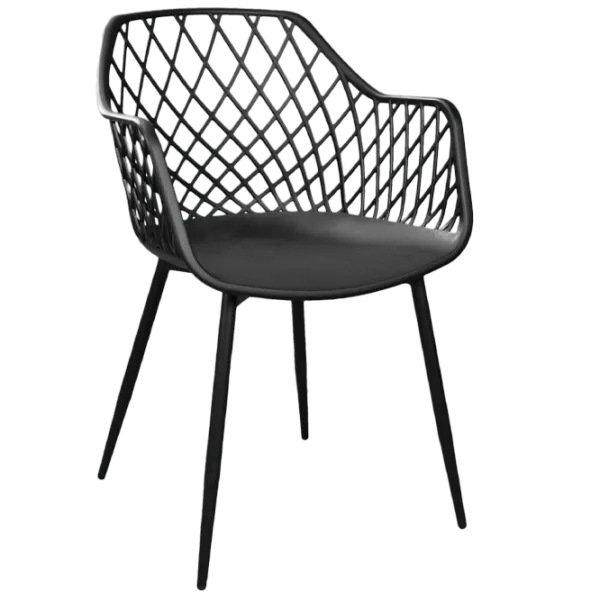 Scaun de bucătărie DecoPrim SL-7019 Plastic/ Black Black photo 1 Scaun de bucătărie DecoPrim SL-7019 Plastic/ Black Black photo 1