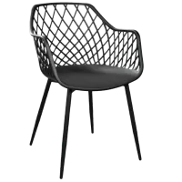 Scaun de bucătărie DecoPrim SL-7019 Plastic/ Black Black