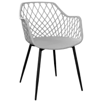 Scaun de bucătărie DecoPrim SL-7019 Plastic/ Gray Black