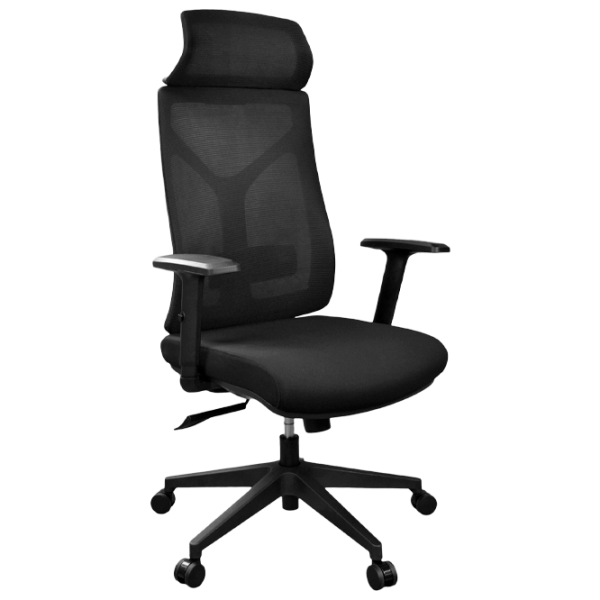 Офисное кресло DecoPrim KB-615 Акриловая сетка/ Черный photo 1 Офисное кресло DecoPrim KB-615 Акриловая сетка/ Черный photo 1