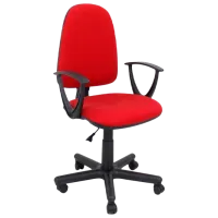 Fotoliu de birou DecoPrim PRESTIGE C16 Stofă/ Red