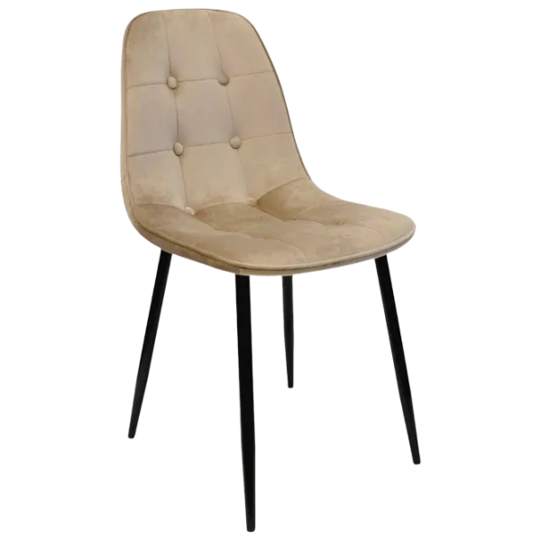 Scaun de bucătărie DecoPrim M-01-3 HLR-8 Velvet/ Cappucino photo 1