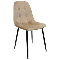 Scaun de bucătărie DecoPrim M-01-3 HLR-8 Velvet/ Cappucino