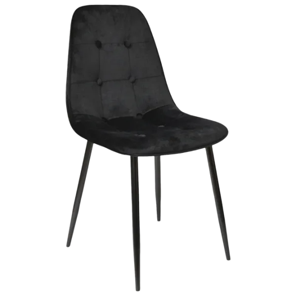 Кухонный стул DecoPrim M-01-3 HLR-66 Бархат/ Черный photo 1 Кухонный стул DecoPrim M-01-3 HLR-66 Бархат/ Черный photo 1