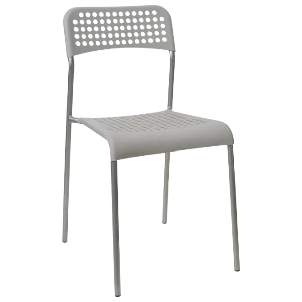 Scaun de bucătărie DecoPrim E-055 Plastic/ Gray  photo 1 Scaun de bucătărie DecoPrim E-055 Plastic/ Gray  photo 1