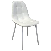 Scaun de bucătărie DecoPrim M-01-3 63TP Piele artificială/ White