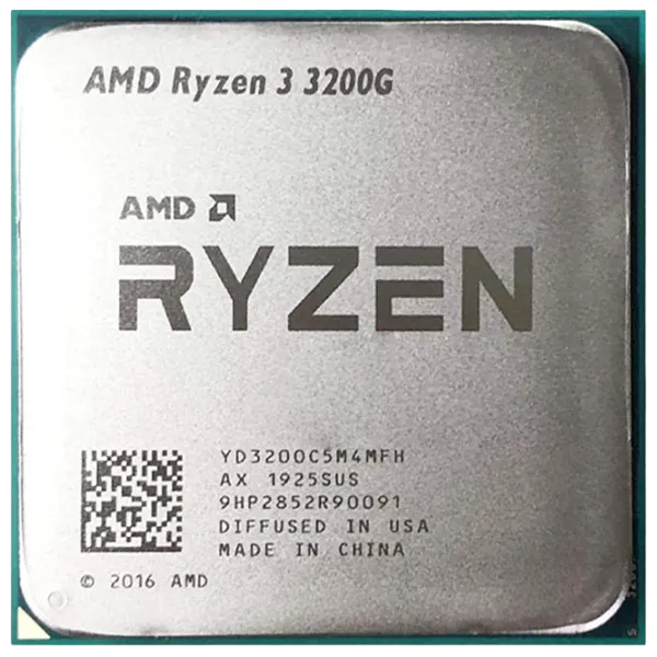 Процессор AMD Ryzen 3 3200G Tray AM4 / 4.00 ГГц - 3.60 ГГц photo 1