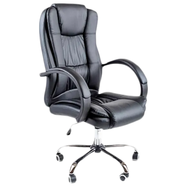 Fotoliu de birou AG Relax Piele artificială/ Black photo 1