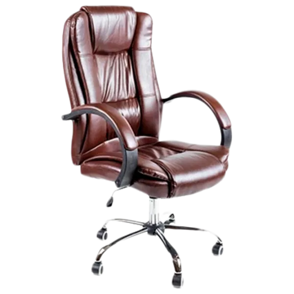 Fotoliu de birou AG Relax Piele artificială/ Brown photo 1