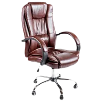 Fotoliu de birou AG Relax Piele artificială/ Brown